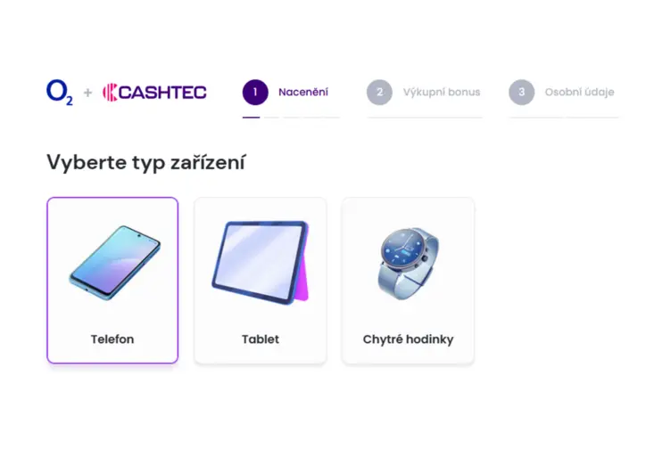 Postup výkupu telefonu