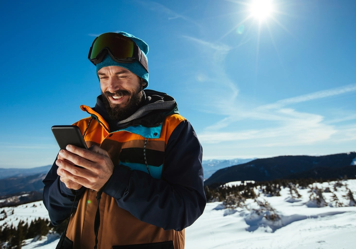 Finding time for his social media
