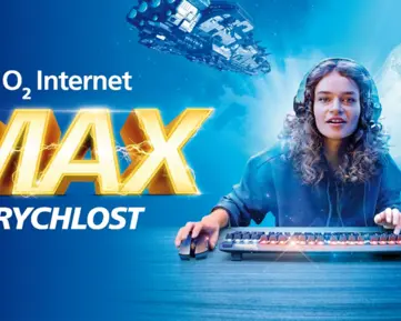 Pomalý internet je minulostí. S novými O2 MAX tarify pofrčí na maximum