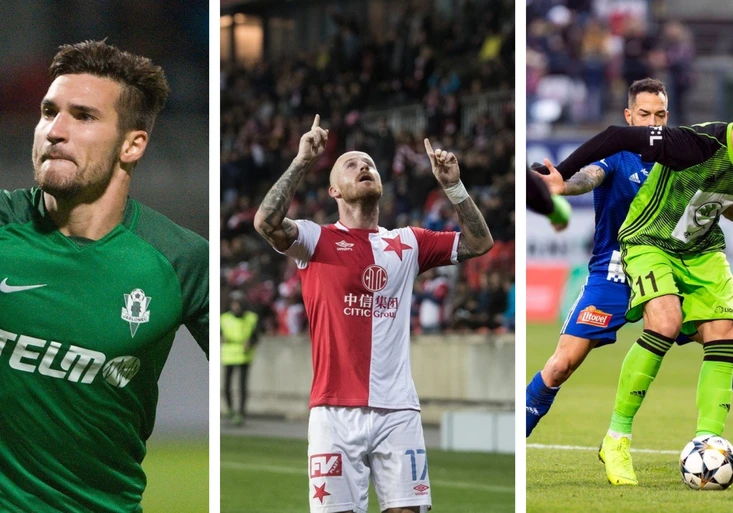 Trio nejproduktivnějších hráčů podzimní části FORTUNA:LIGY