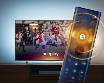 Zábava na dosah ruky: O2 uvádí nové televizory Hisense s tlačítkem Oneplay na ovladači
