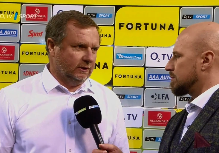 VIDEO: Náš výkon měl opět paramatery slušného fotbalu, těšilo Vrbu po skalpu Sparty