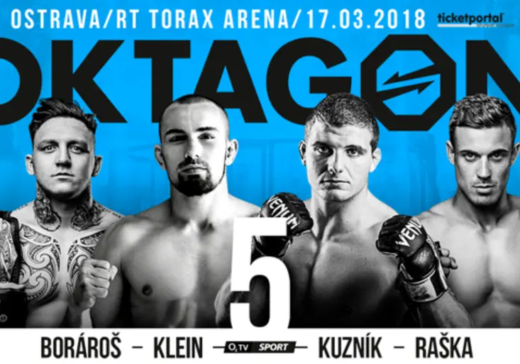 OKTAGON 5 na O2 TV Sport! Koho vyzve Gábor Boráros?