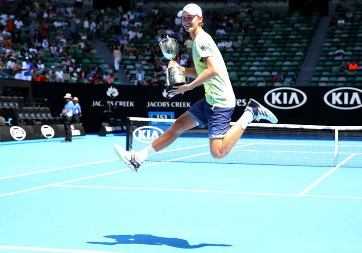 Korda vyhrál juniorku na Australian Open. Ukázal legendární oslavu jako otec!