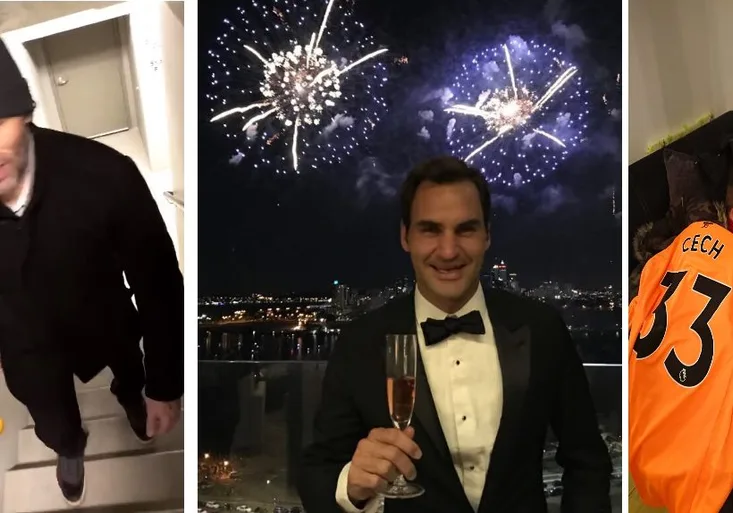 Silvestr podle hvězd: Kvitová v posteli, Jágr musel šlapat schody, Čech potěšil fanouška