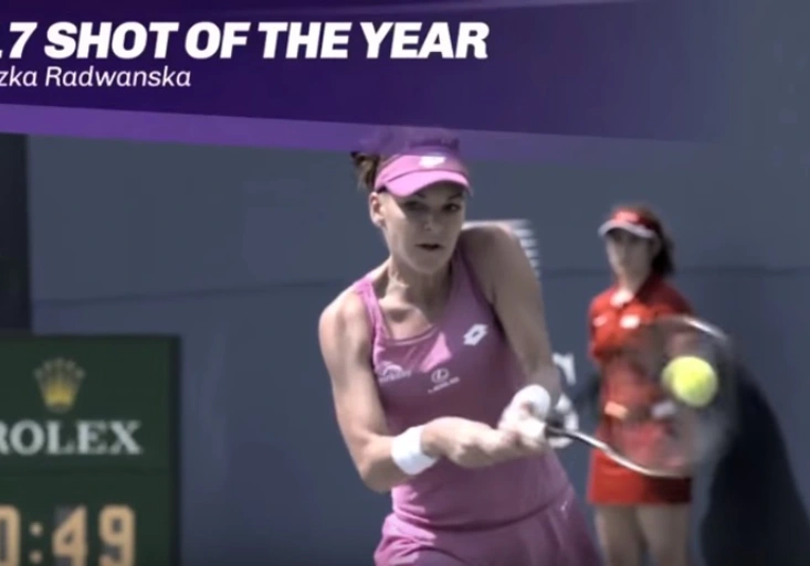 Radwaňská dostala cenu útěchy. Je TENHLE úder opravdu tím nejlepším na WTA?