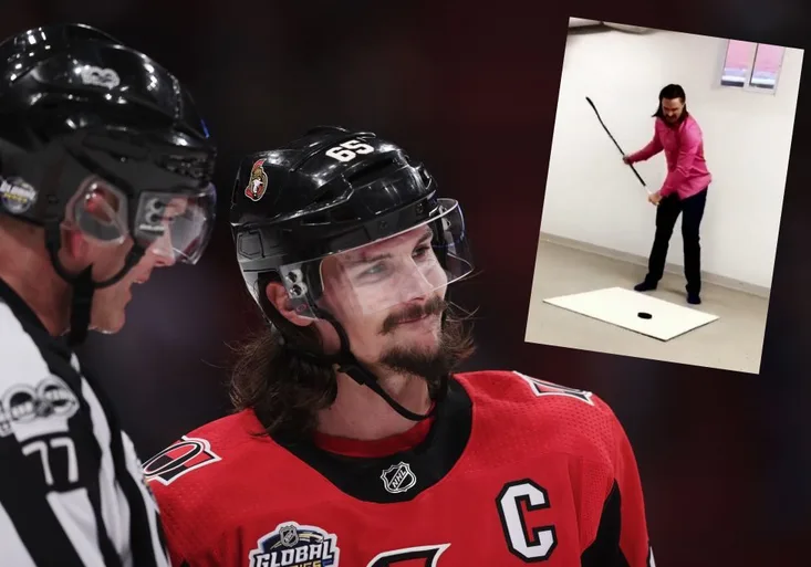 Karlsson pálí, a je to kluk! Manželka hvězdy NHL vymyslela originální oznámení!