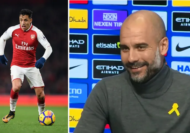 Guardiolu totálně vykolejil dotaz na Sáncheze! Znamená jeho reakce přestup do City?