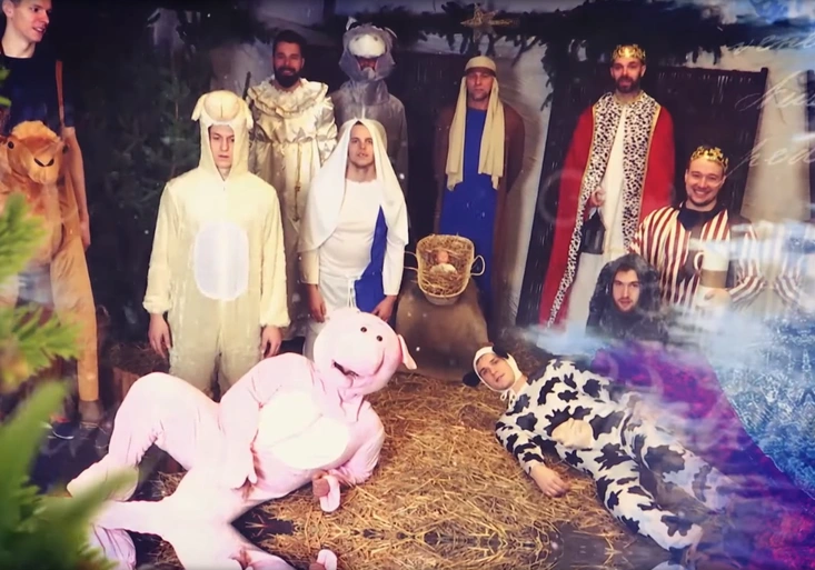 Šťastné a veselé od českých hokejistů! Reprezentanti vykouzlili vánoční video ve skvělých kostýmech!