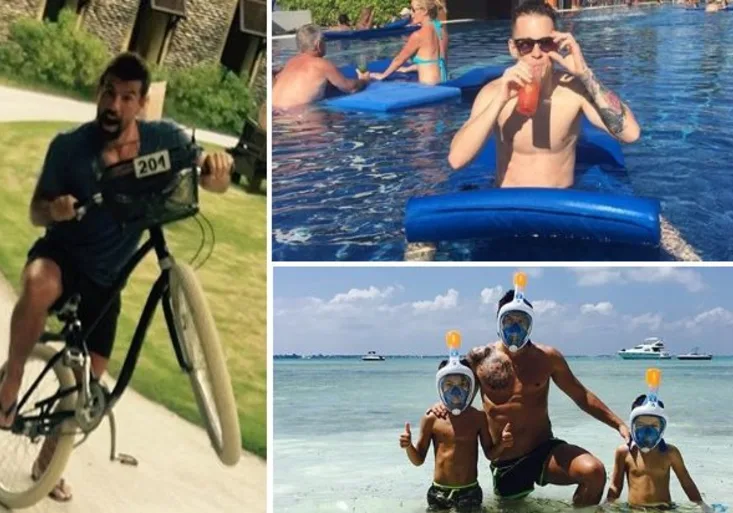 Předvánoční relax: Baroš v tropickém ráji, Zlámal fotí slony. Co hraje Limberský v Dubaji?