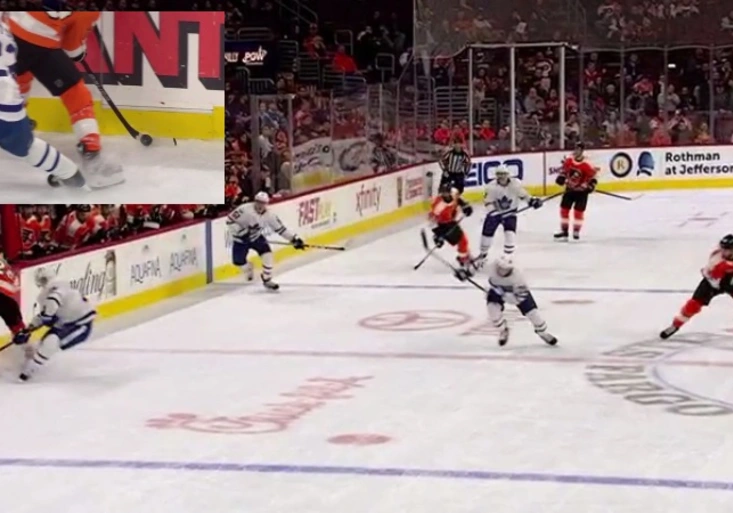 Geniální přihrávka naslepo! Giroux nadchl NHL úžasnou asistencí