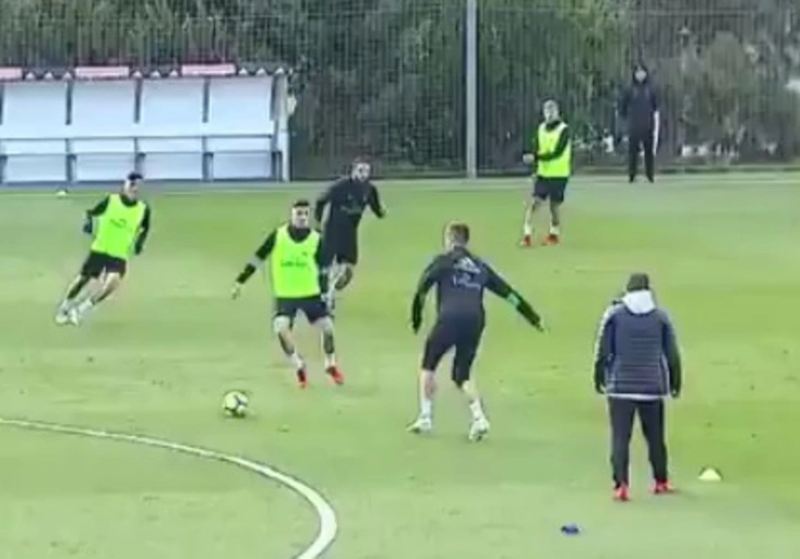 Cristiano Ronaldo září během pauzy: Skvostná RABONA na tréninku!