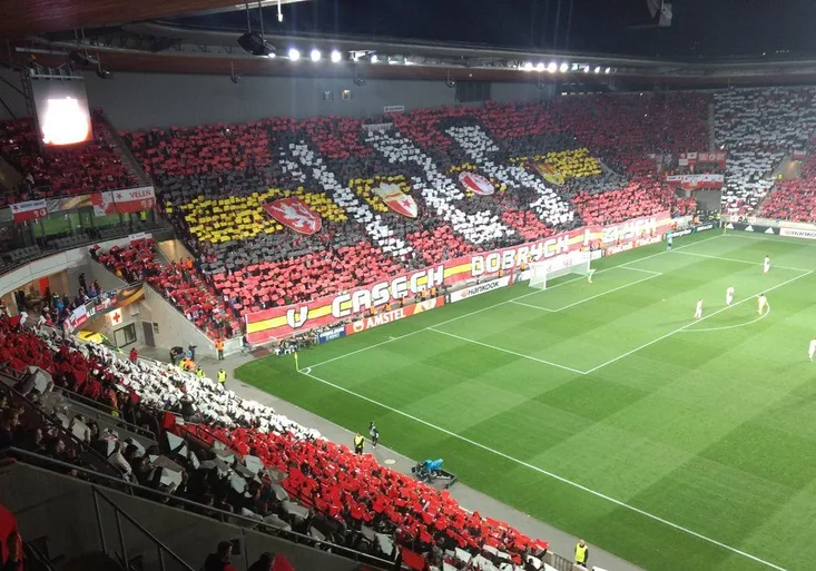 Slavia ukázala proti Villarrealu luxusní choreo, Zlín srazil v Kodani Čech Lüftner!