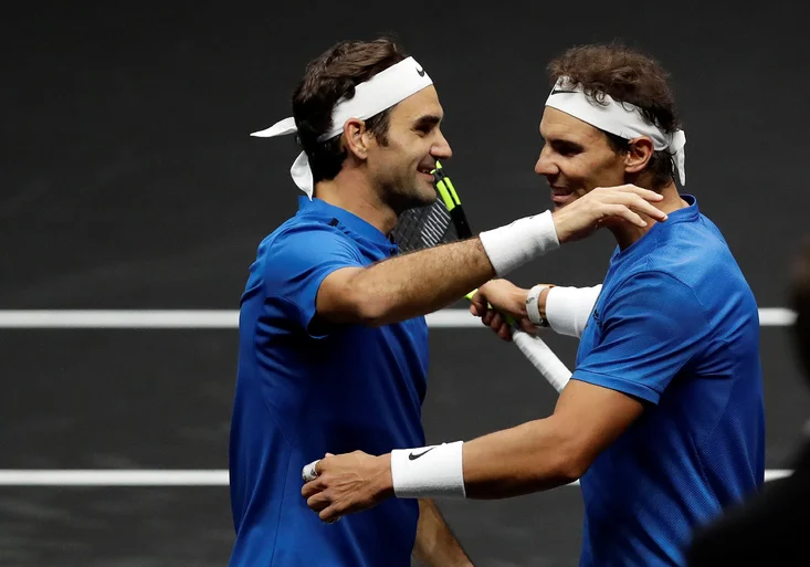 Nadal málem zboural Federera! Fanoušci byli ze čtyřhry snů nadšení. Kdo půjde do akce v neděli?