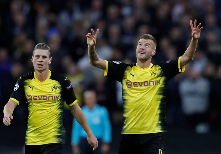 VIDEO: V sobotu byl za kopyto, v Lize mistrů se ale Jarmolenko nádherně trefil proti Tottenhamu