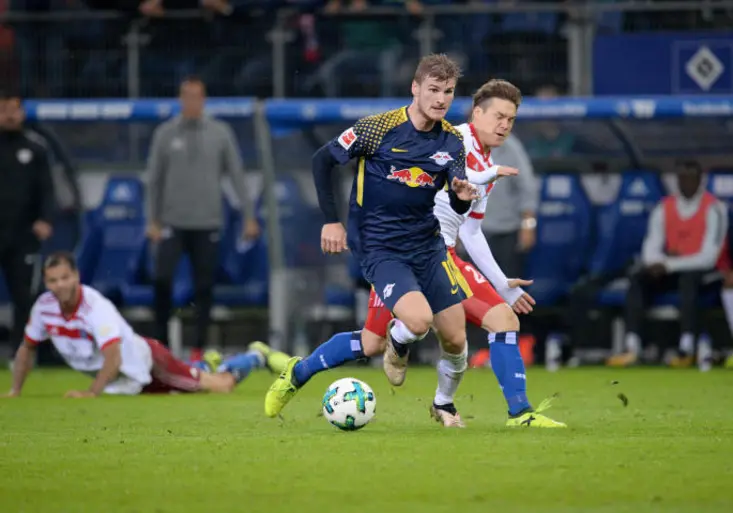 Raketový gól z bundesligy! Sprinter Werner udělal z obránců panáky! Jakou mu naměřili rychlost?