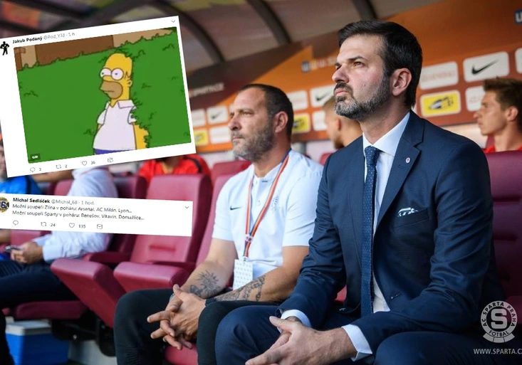 Sparta a poháry? Evropská liga je pryč, zbývá MOL Cup. TOP reakce z Twitteru