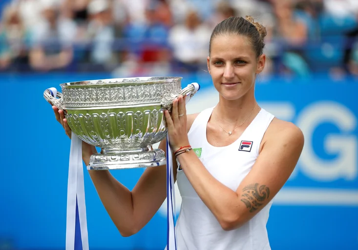 Báječná Plíšková! V Eastbourne slaví třetí letošní titul! Jakou symboliku našli Britové před Wimbledonem?