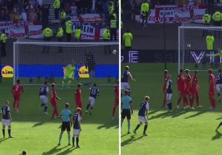 Šok pro Anglii. Skot Griffiths DVAKRÁT během tří minut načapal Harta!