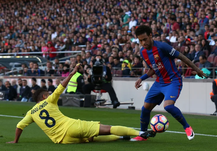 Neymar proti Villarrealu dělal kousky jako z tanečních! Byla jeho finta lepší než originál kanonýra Manchesteru?
