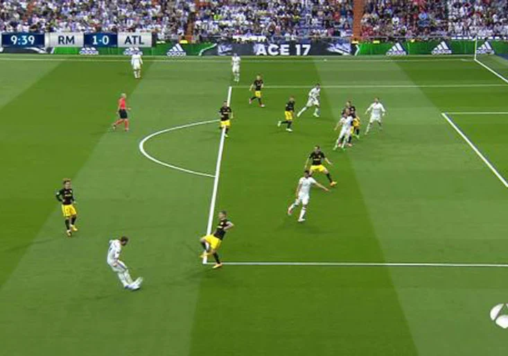 Ronaldo v ofsajdu! Měl platit první gól Realu proti Atlétiku?