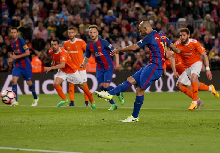 První zářez za Barcu? Mascherano se dočkal po 7 letech! Suárez prskal smíchy