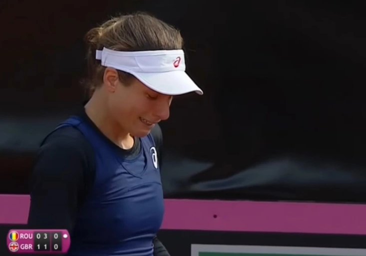 Šílený Fed Cup v Rumunsku! Prasák Nastase a diváci dohnali Britku Kontaovou k slzám!