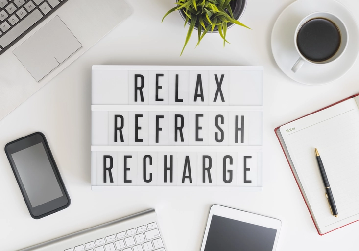 Relax, refresh and recharge in office