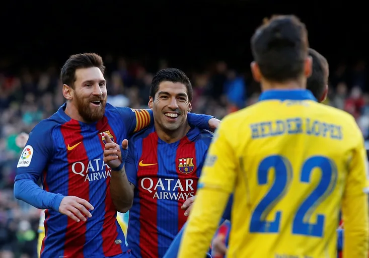 To byl válec! 3 góly za 7 minut! Jak Barcelona zničila Las Palmas? Zářil Suárez!