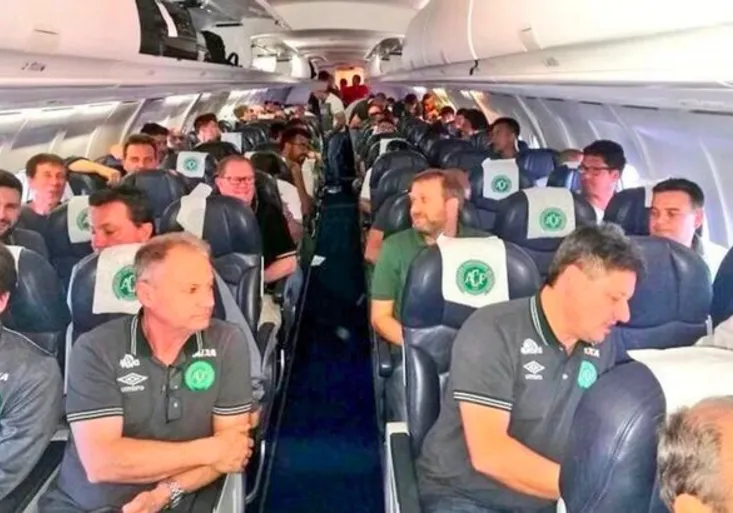 Katastrofa v Kolumbii: Video fotbalistů Chapecoense před nástupem do letadla
