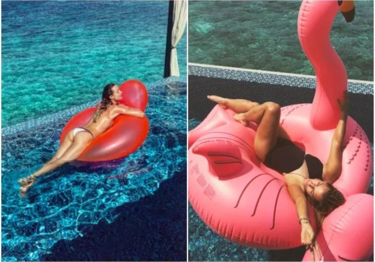 Opičí se Berdychova žena po Cibulkové? Na Slovensku mají o sexy fotkách z Malediv jasno!