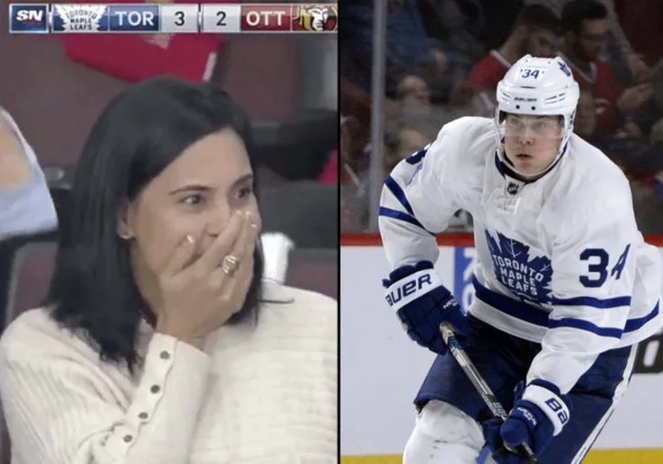 Dojemný debut v NHL. Matthewsova matka v hledišti brečela štěstím