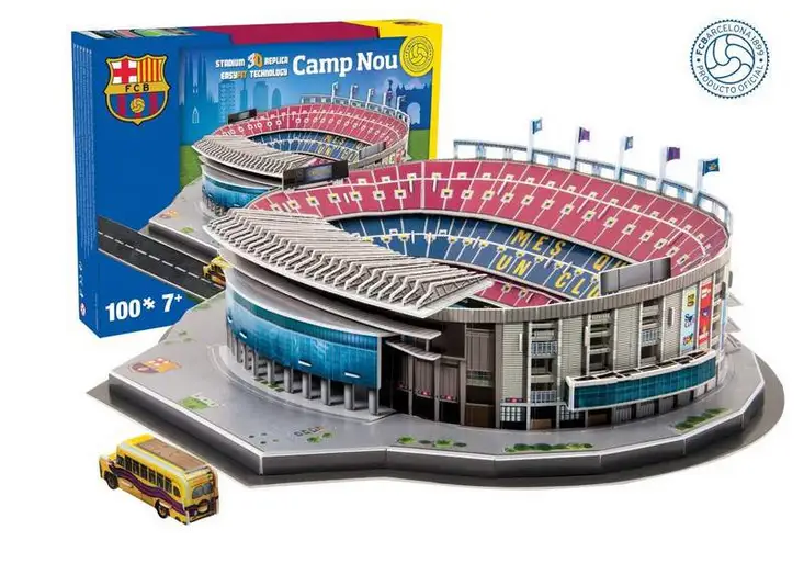 Výsledek soutěže o stavebnici katalánského Camp Nou!
