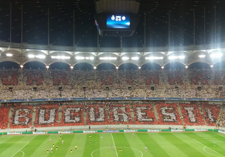 Tak to je ostuda! Proč fanoušci Steauy oslavovali na choreu největšího rivala?