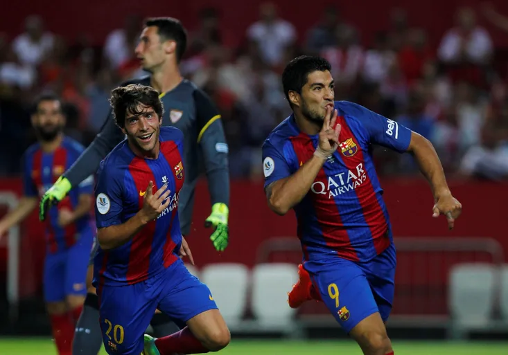 Barcelona vykročila za superpohárem! Jak efektně Suárez zakončil krásnou souhru!