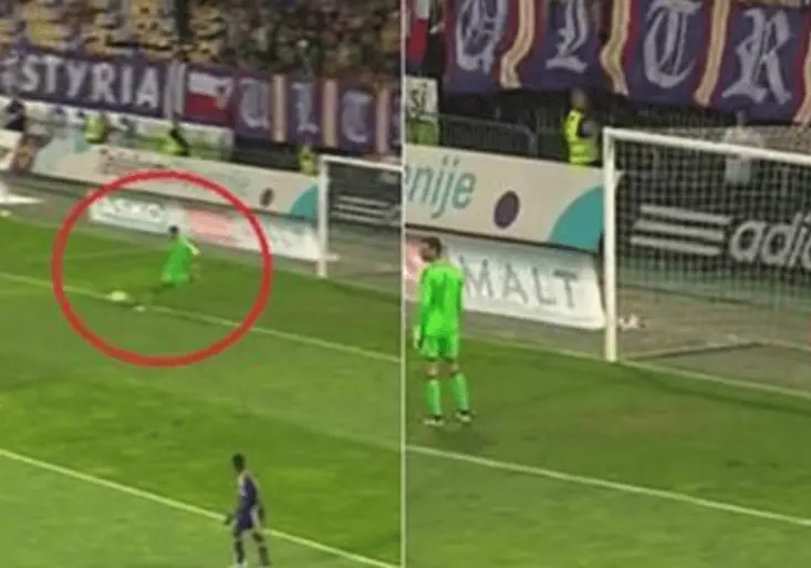 Noční můra každého brankáře. Šílený vlastní gól pohřbil postupové naděje Aberdeenu