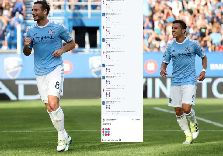 VIDEO: Lampardovi v USA přerušili zápas, zabavili se piškvorkami, pak dal Frank hattrick!
