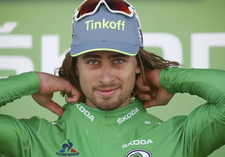 Peter Sagan kraloval bláznivé etapě. Jaká byla odměna od Olega Tiňkova?