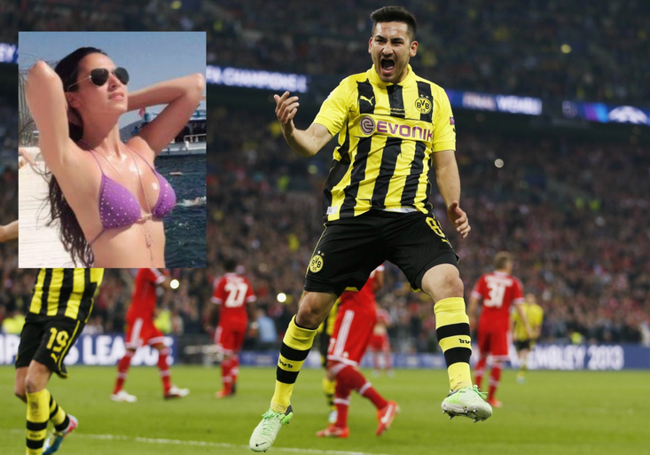 První Guardiolova posila: Vezme Gündogan do Anglie i svou krásku z Playboye?