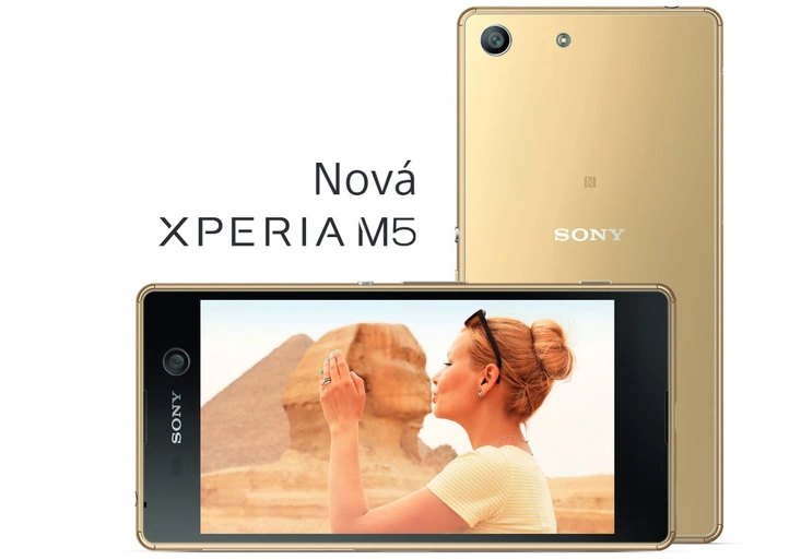 Nový mobilní telefon Sony Xperia M5 už zná svého majitele