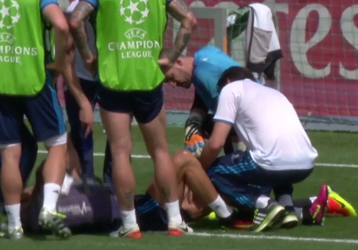 VIDEO: Strach o Ronalda! Hvězda Realu před finále Ligy mistrů odkulhala