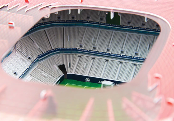 Výsledky soutěže o model Allianz Areny!