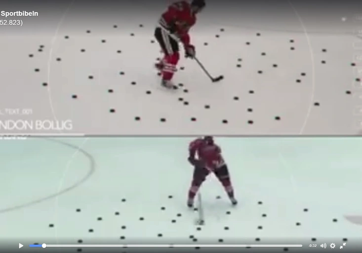 VIDEO: Hokejisté Kane a Bollig. Kdo ukázal skvělé ruce a kdo komediální talent?