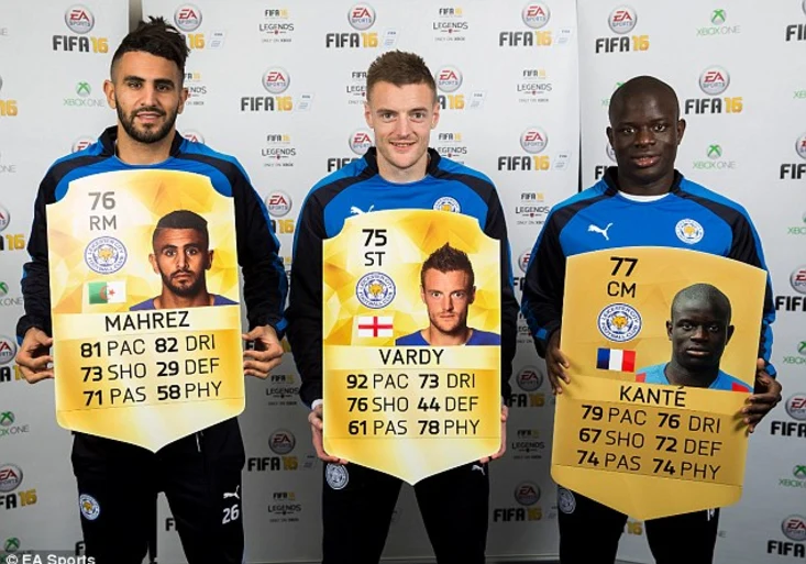 Divočák Vardy! Co předvedl při focení s kartičkami z FIFA 16?
