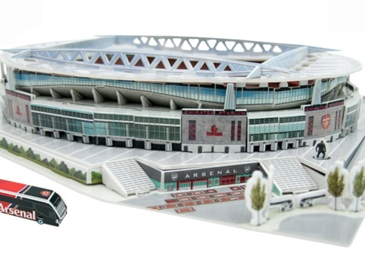 Je tady soutěž! Vyhrajte model stadionu Emirates, domova londýnského Arsenalu