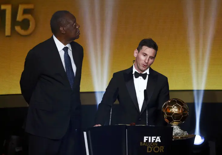 Pátý triumf! Zlatý míč 2015 podle očekávání získal Lionel Messi