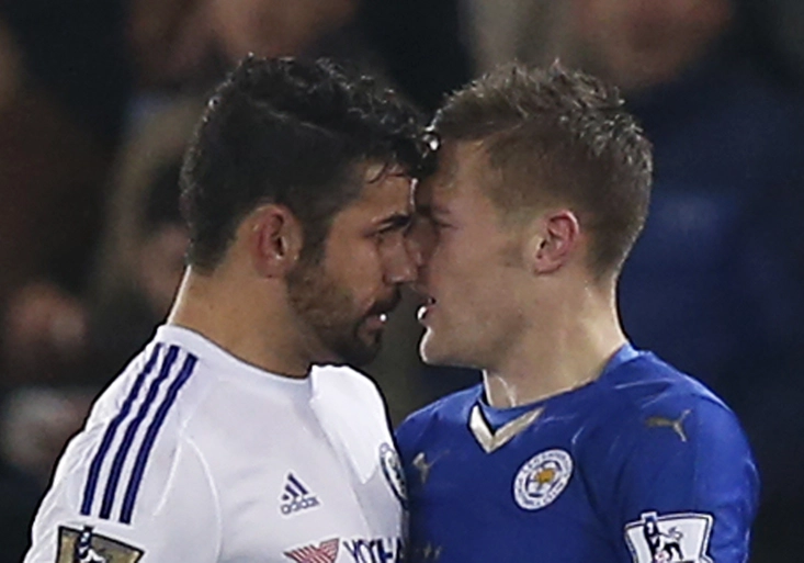 Perličky z PL: Diego Costa měl s Jamiem Vardym menší nedorozumění. Jak by to asi dopadlo v boxerském ringu?