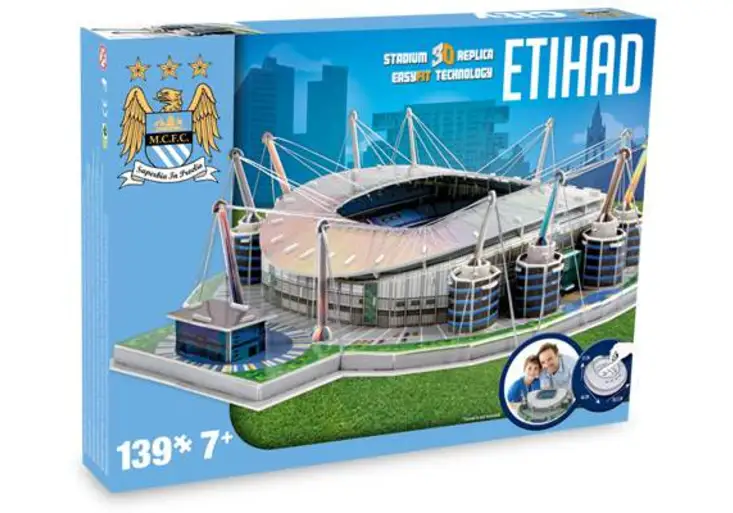 Výsledky soutěže o model manchesterského stadionu Etihad