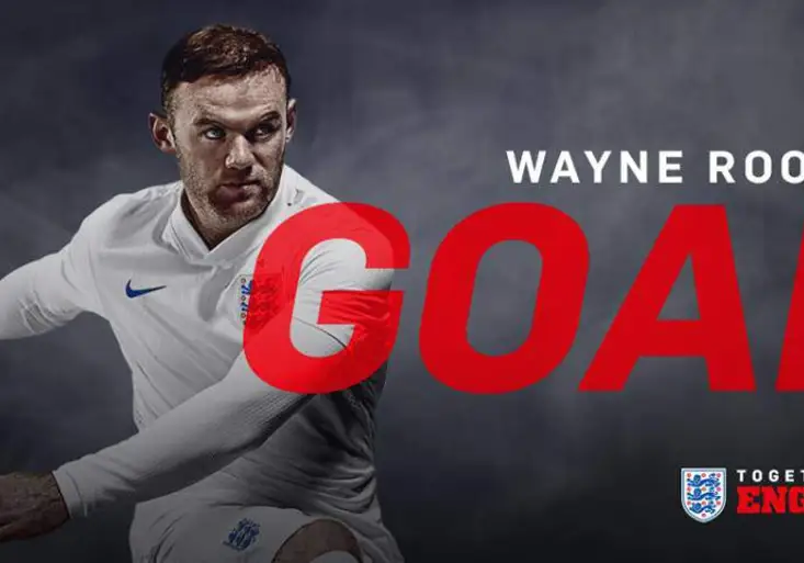 Tak jsme ve Francii, radoval se Albion. Rooney vyrovnal rekord Charltona