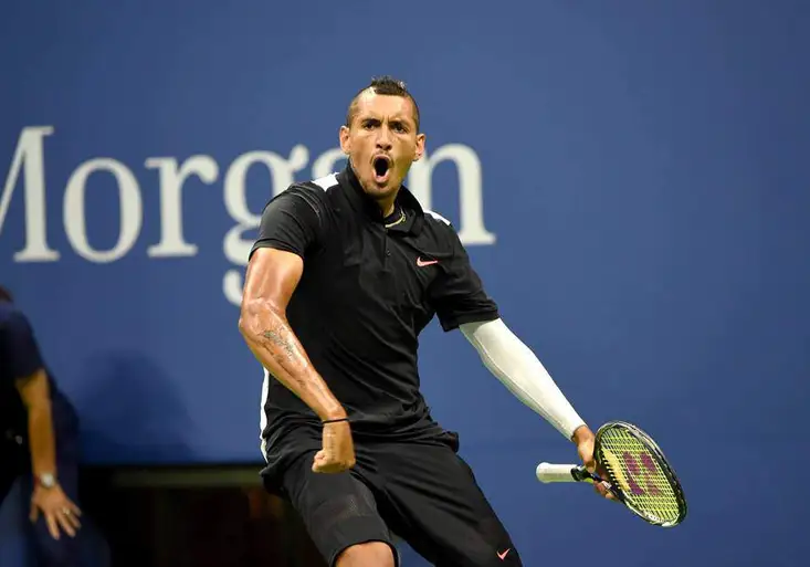 Rebel Kyrgios na US Open znovu řádil. Měl dostat větší trest, říká Berdych
